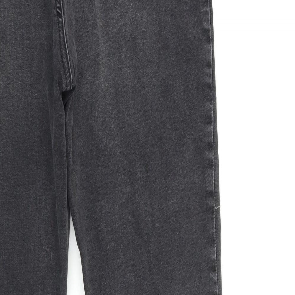 Denim & Co. Womens Black  Denim Skinny Jeans Size 16 L29 in