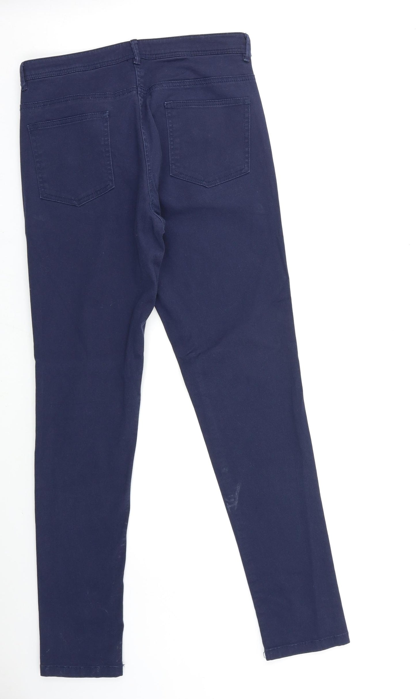 H&M Womens Blue  Denim Skinny Jeans Size 40 in L30 in
