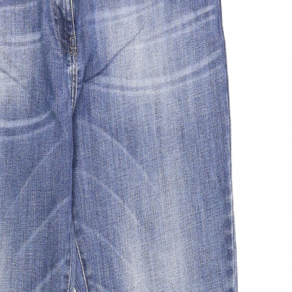 NEXT Womens Blue  Denim Skinny Jeans Size 16 L30 in