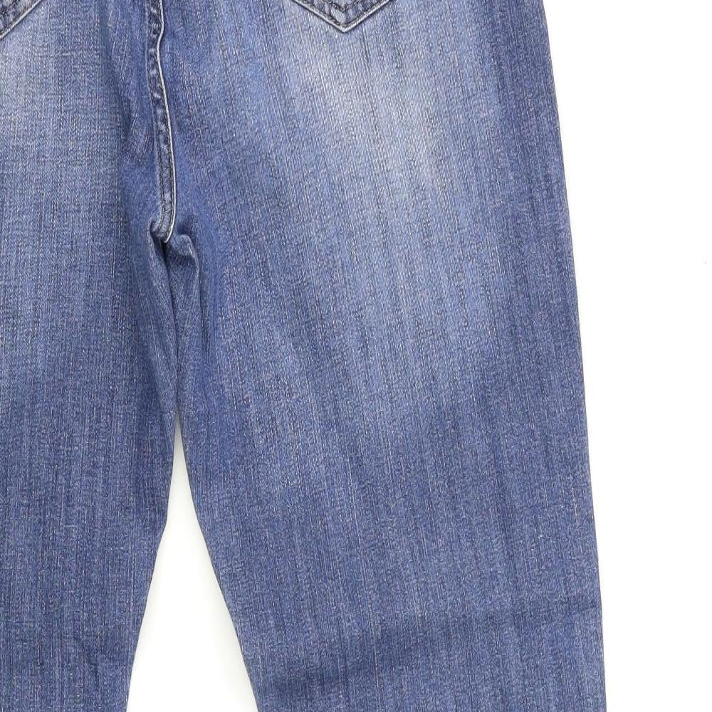 NEXT Womens Blue  Denim Skinny Jeans Size 16 L30 in