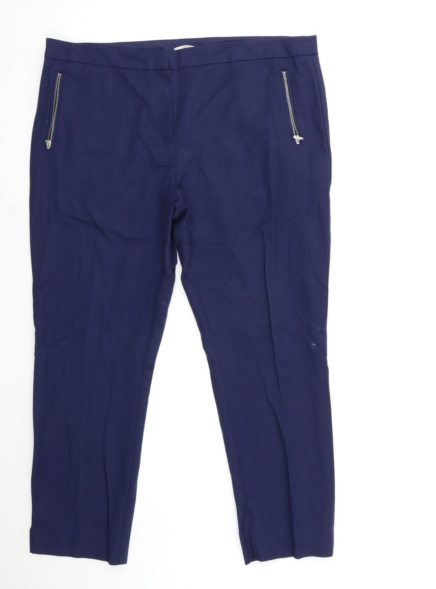 George Womens Blue   Trousers  Size 18 L27 in