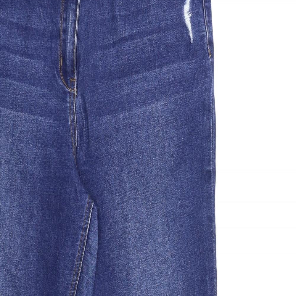 Matalan Womens Blue  Denim Skinny Jeans Size 16 L29 in