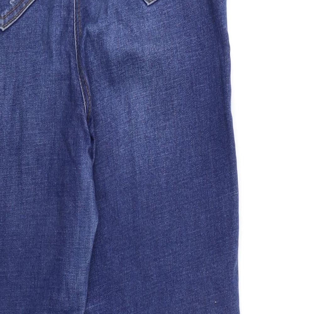 Matalan Womens Blue  Denim Skinny Jeans Size 16 L29 in