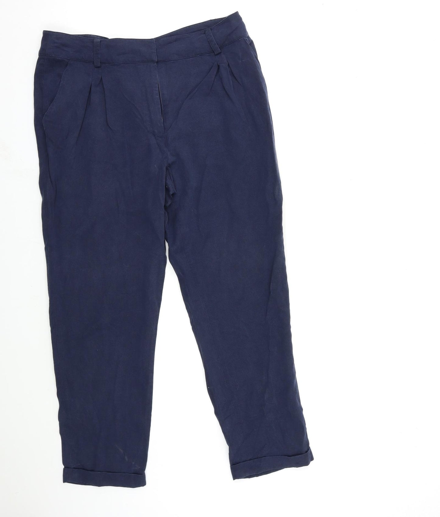 Jaeger Womens Blue   Trousers  Size M L27 in
