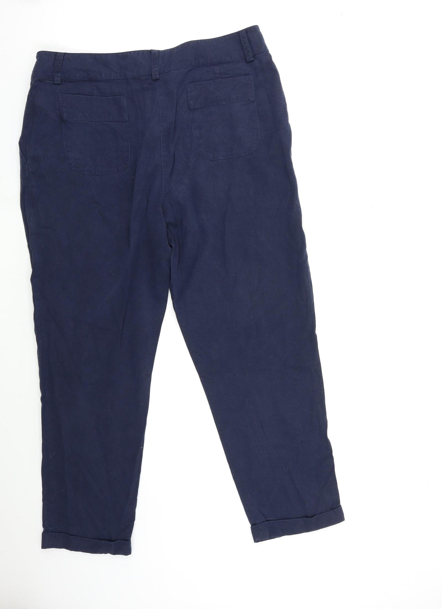 Jaeger Womens Blue   Trousers  Size M L27 in