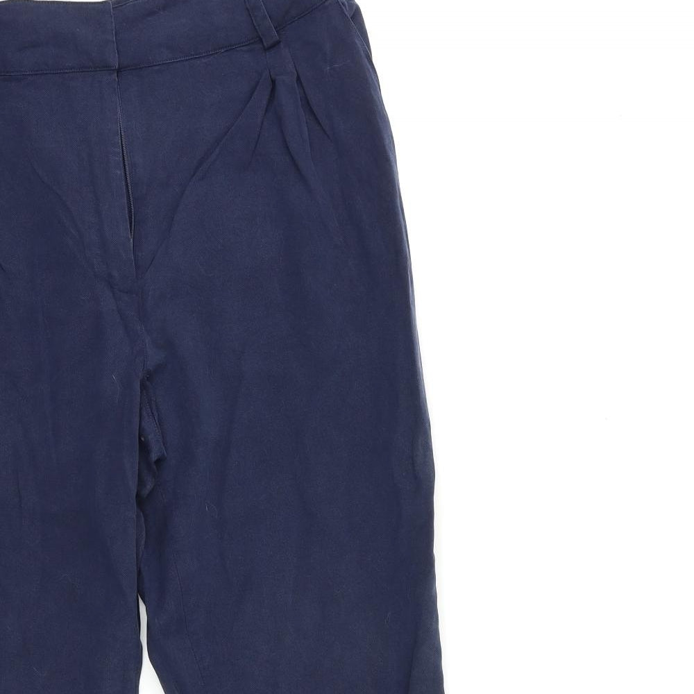 Jaeger Womens Blue   Trousers  Size M L27 in