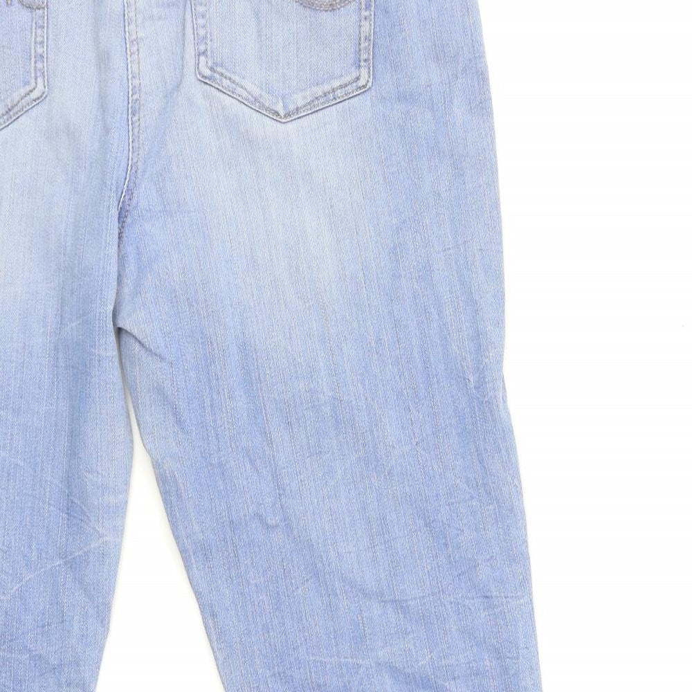 NEXT Womens Blue  Denim Cropped Jeans Size 18 L23 in