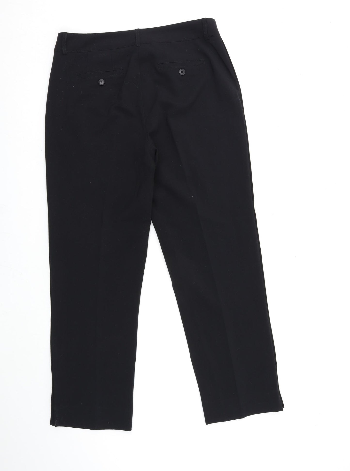 NYDJ Womens Black   Trousers  Size 8 L28 in
