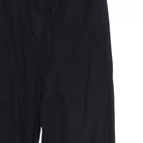 NEXT Womens Black  Denim Skinny Jeans Size 16 L28 in