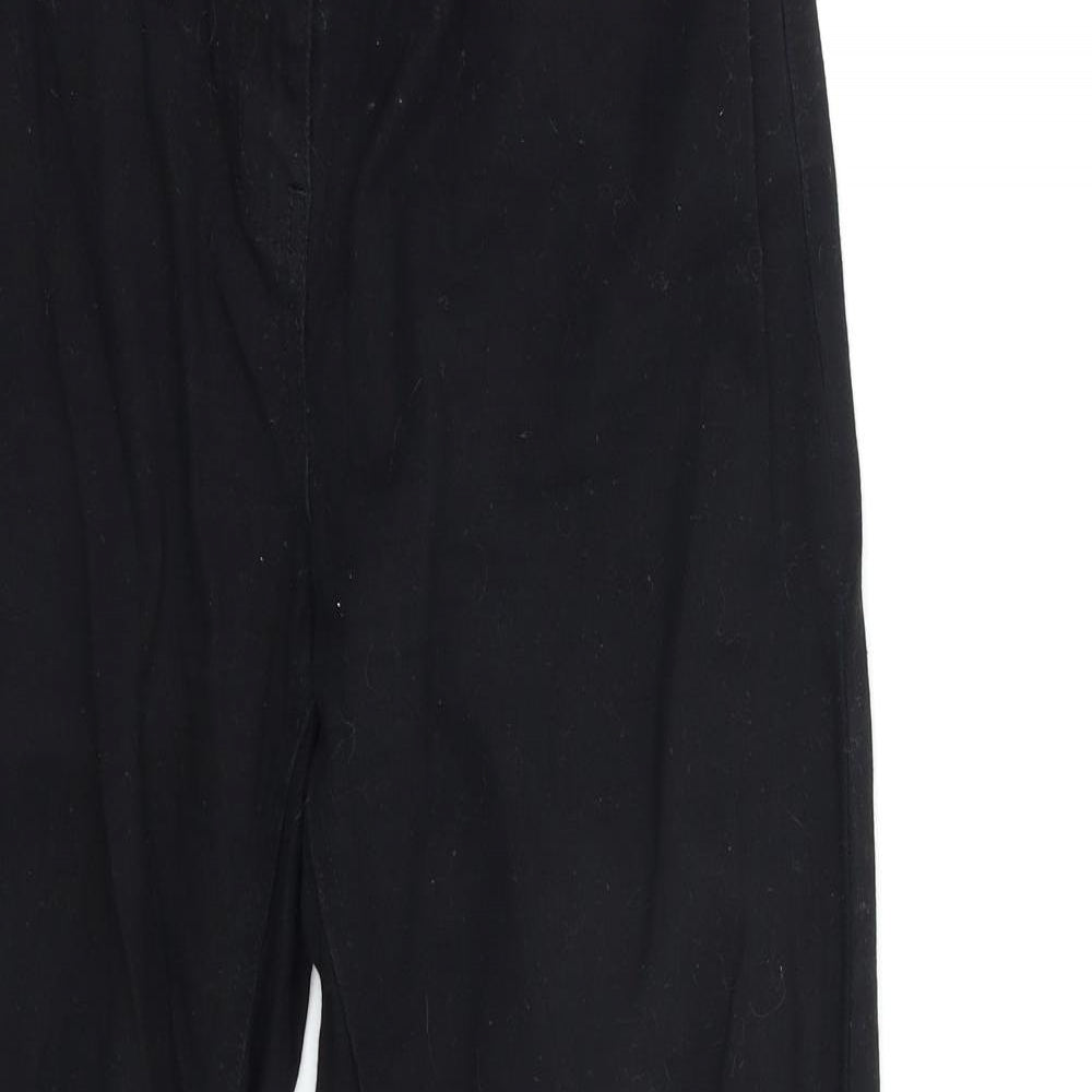 NEXT Womens Black  Denim Skinny Jeans Size 16 L28 in