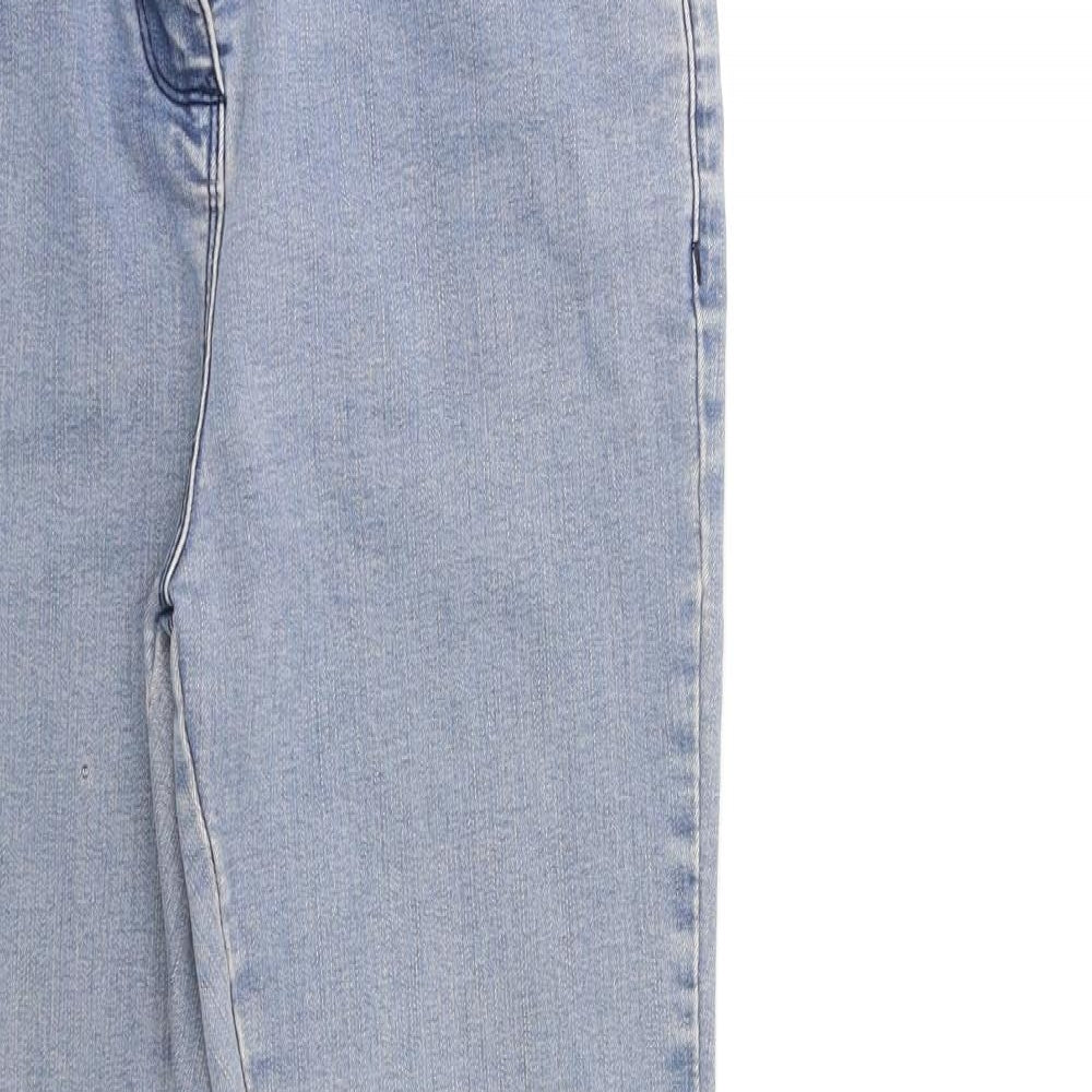 TU Womens Blue  Denim Skinny Jeans Size 12 L29 in