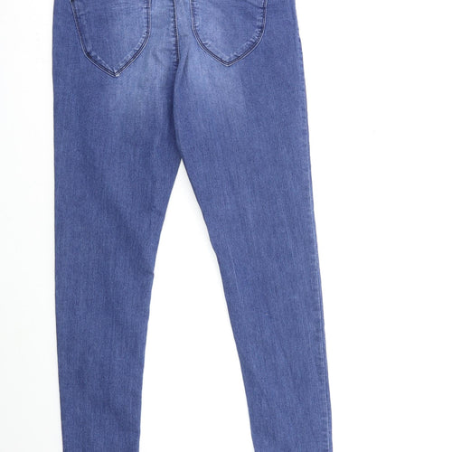 Dorothy Perkins Womens Blue  Denim Jegging Jeans Size 10 L29 in