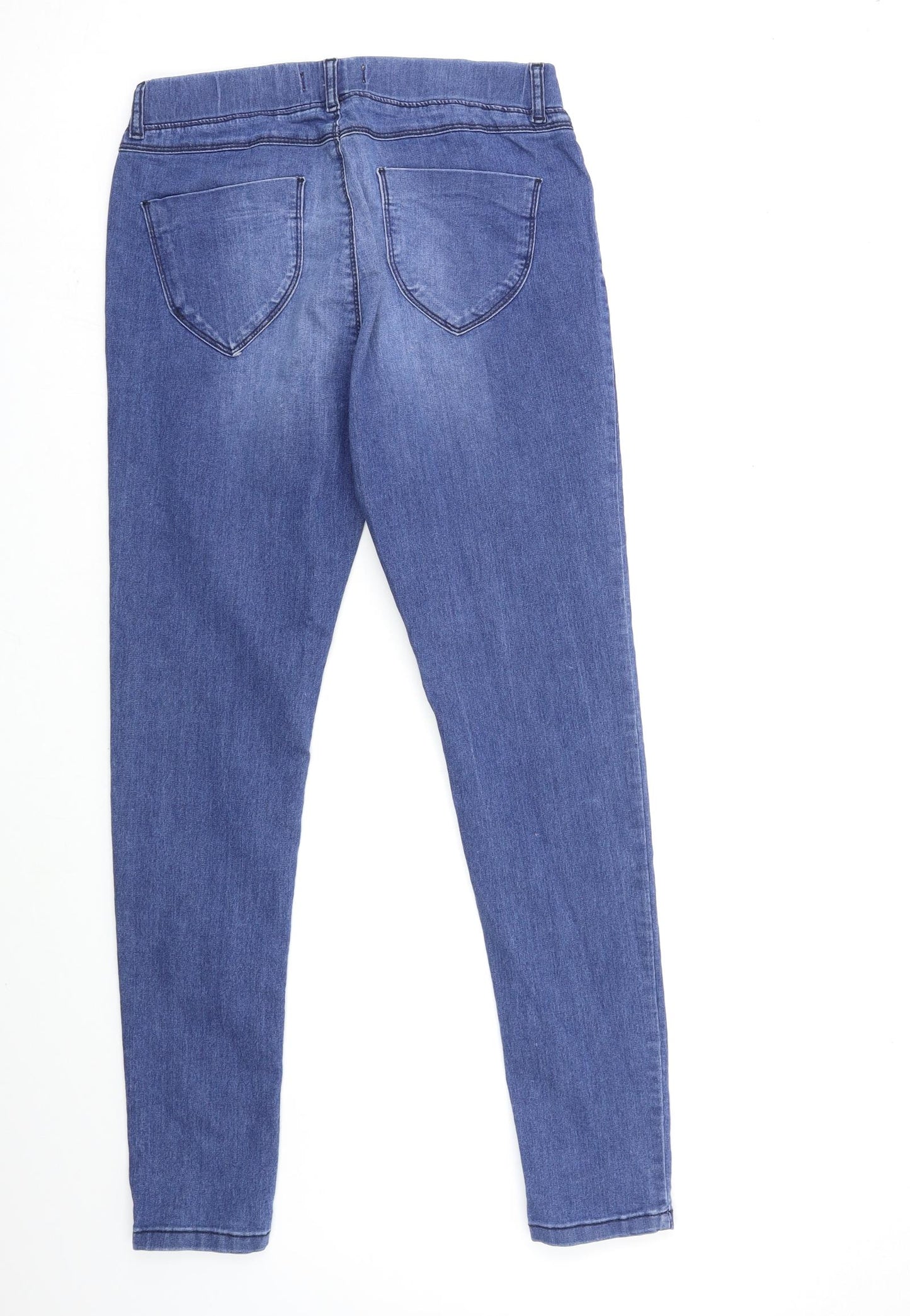Dorothy Perkins Womens Blue  Denim Jegging Jeans Size 10 L29 in