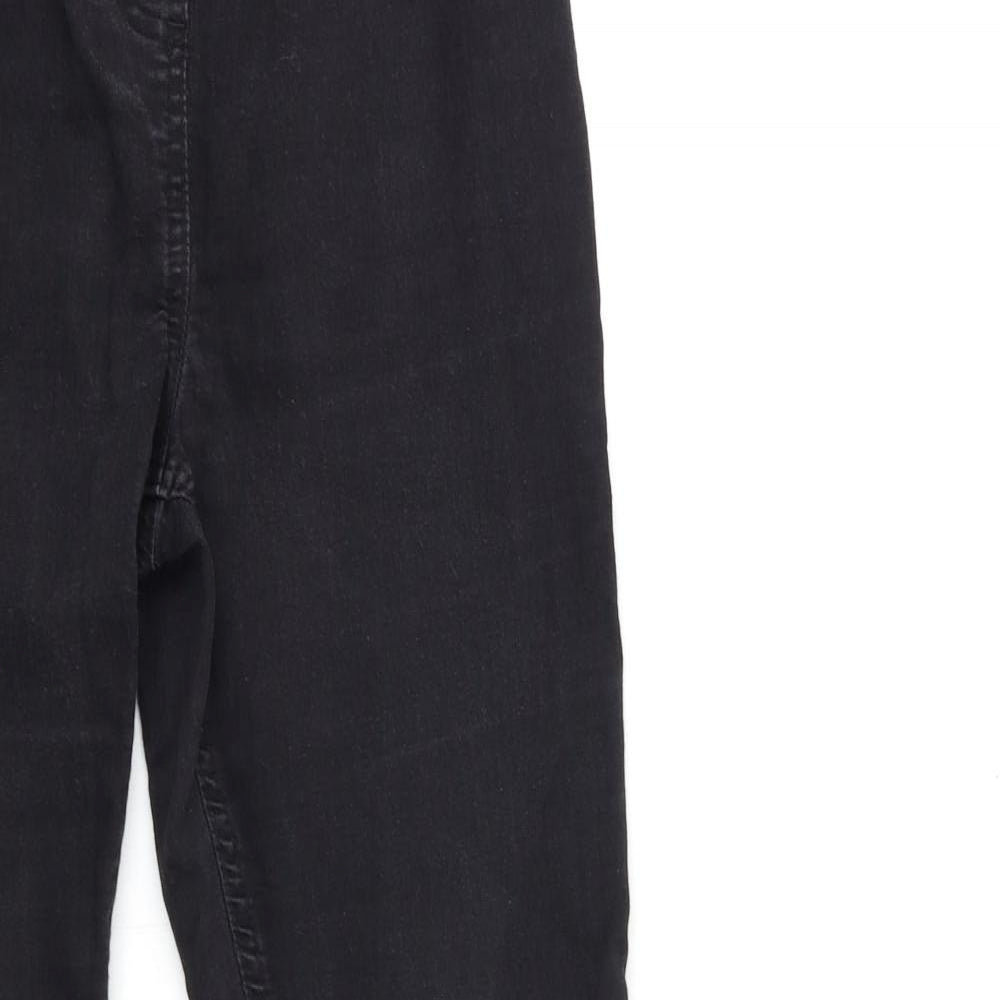TU Womens Black  Denim Jegging Jeans Size 10 L29 in