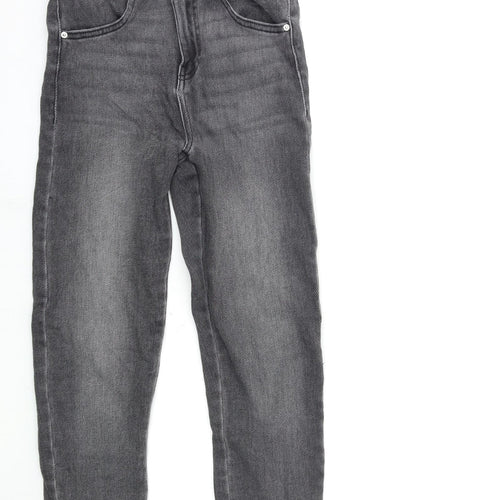 Bershka Womens Grey  Denim Skinny Jeans Size 8 L26 in