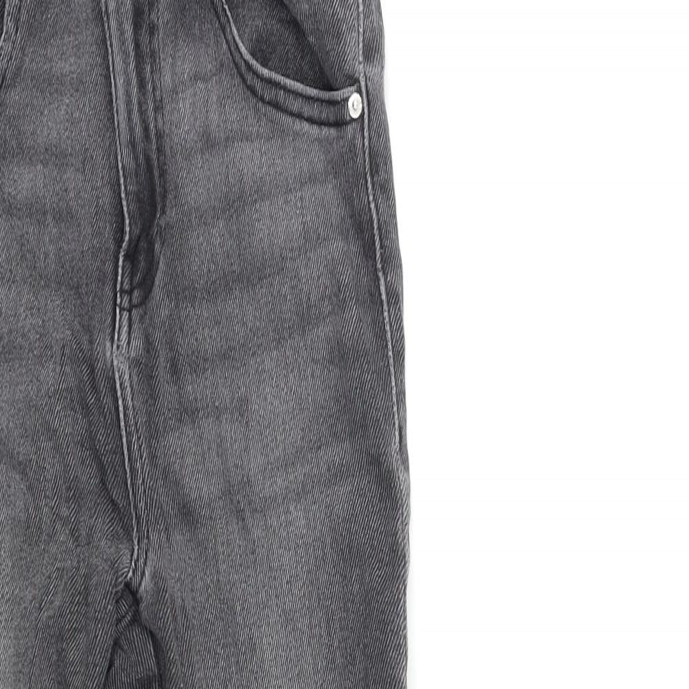 Bershka Womens Grey  Denim Skinny Jeans Size 8 L26 in