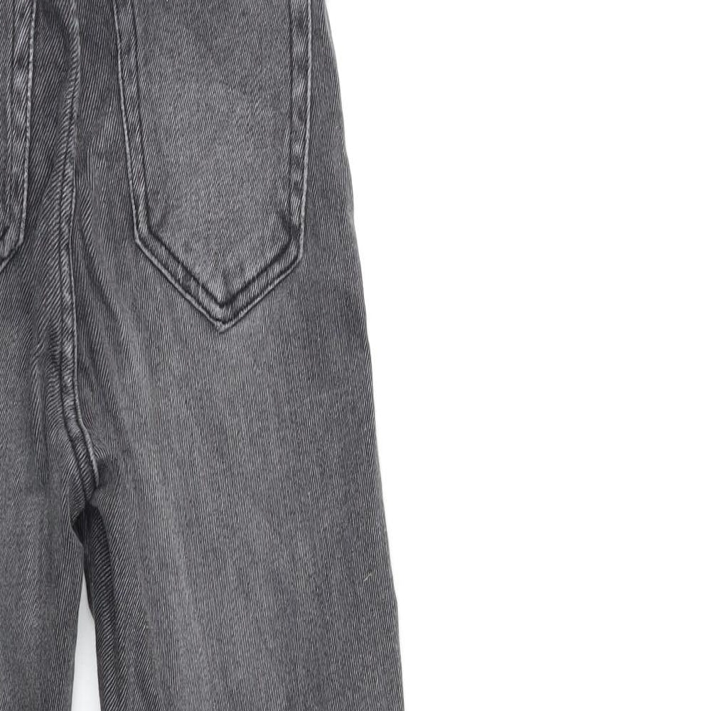 Bershka Womens Grey  Denim Skinny Jeans Size 8 L26 in