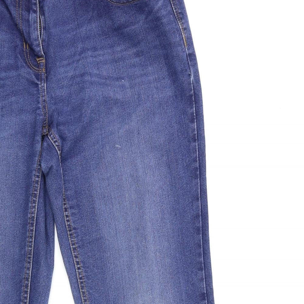 NEXT Womens Blue  Denim Boyfriend Jeans Size 12 L30 in
