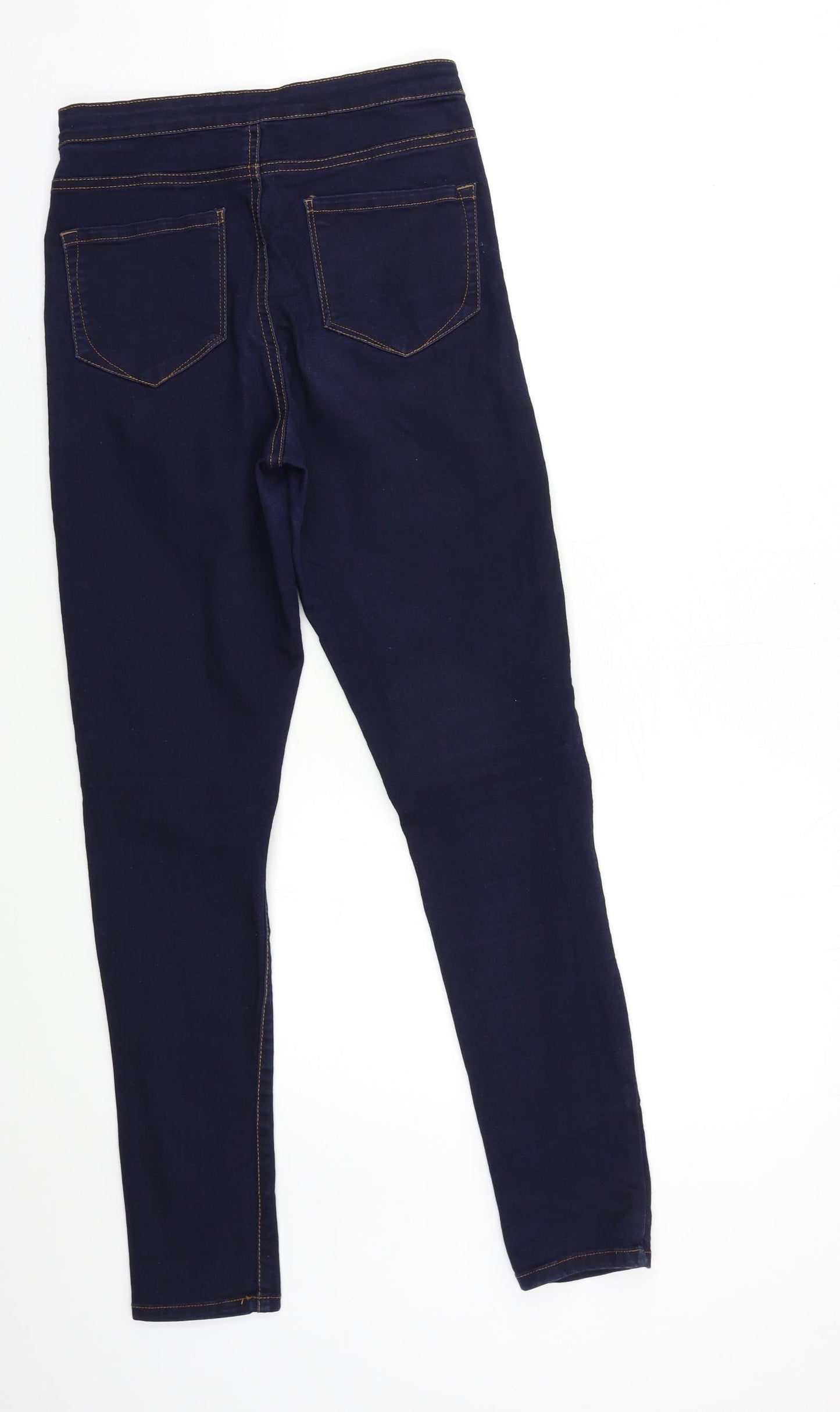Denim & Co. Womens Blue  Denim Skinny Jeans Size 12 L30 in
