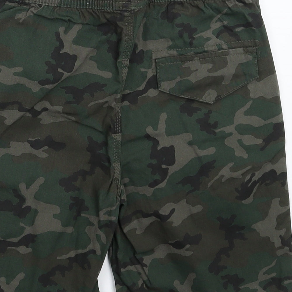 Denim & Co. Boys Multicoloured Camouflage  Bermuda Shorts Size 10-11 Years