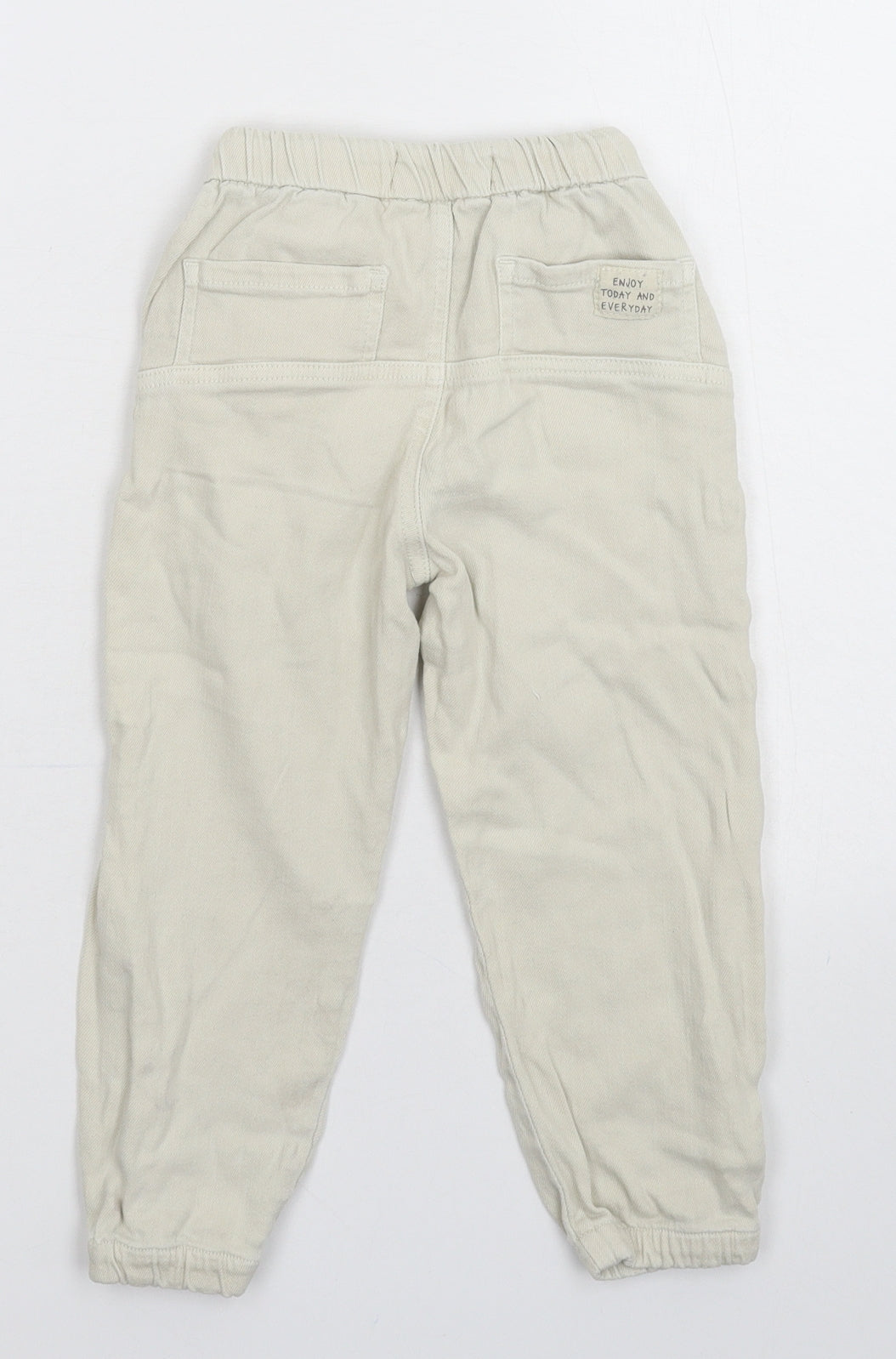 Zara Boys Grey   Jogger Trousers Size 4-5 Years