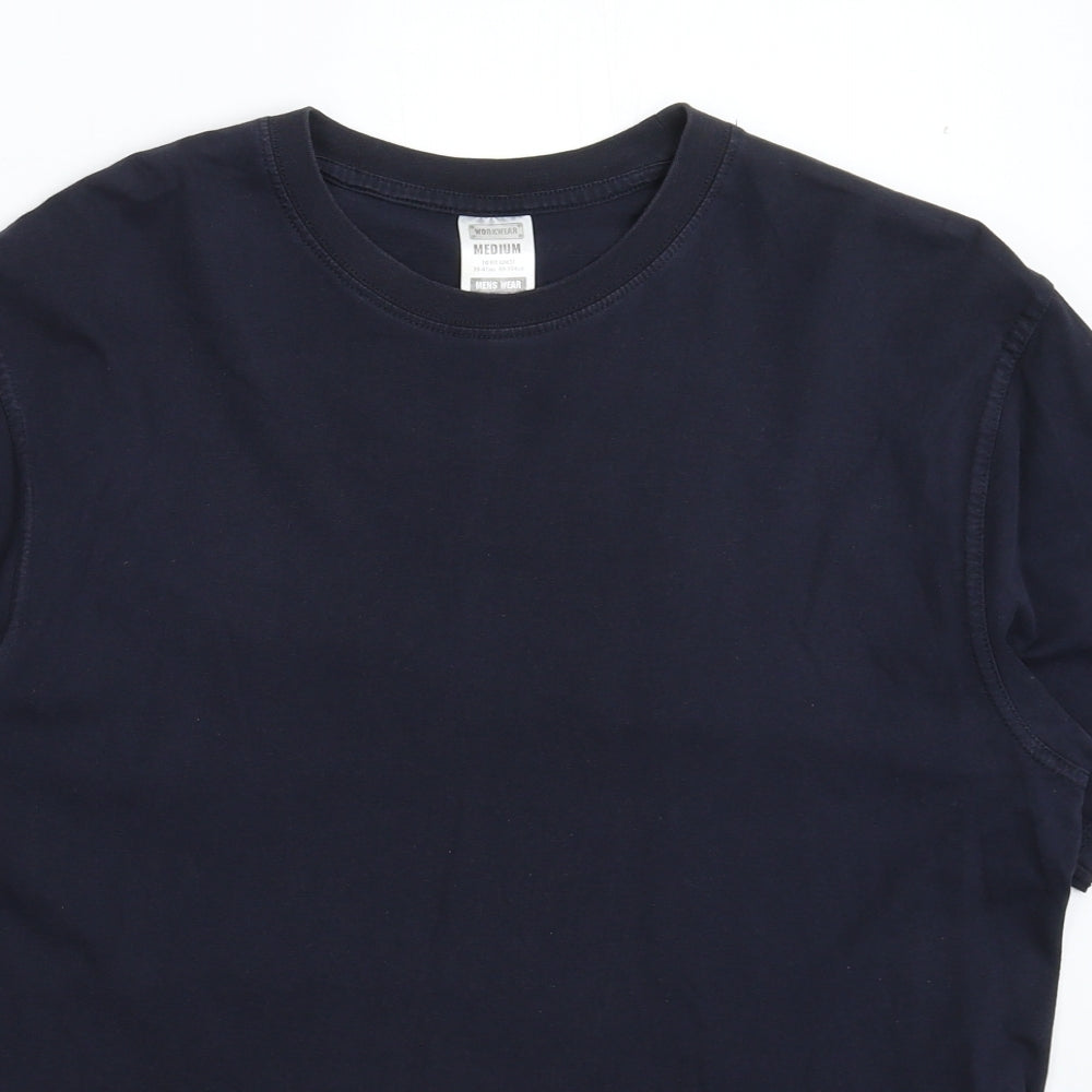 Workwear Mens Blue    T-Shirt Size M