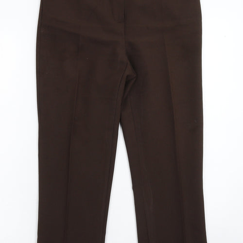 Marks and Spencer Womens Grey   Dress Pants Trousers Size 10 L23 in