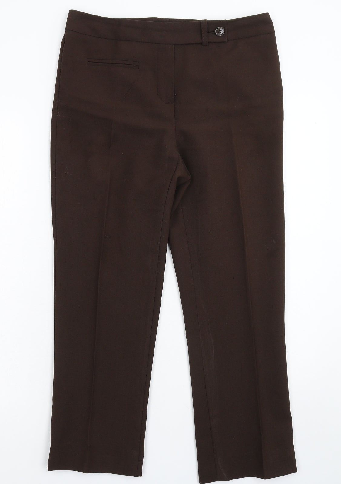 Marks and Spencer Womens Grey   Dress Pants Trousers Size 10 L23 in