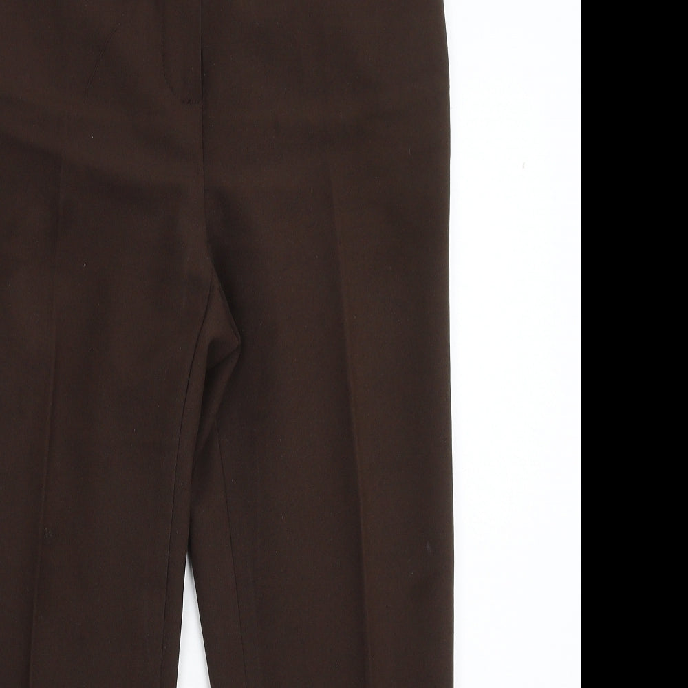 Marks and Spencer Womens Grey   Dress Pants Trousers Size 10 L23 in