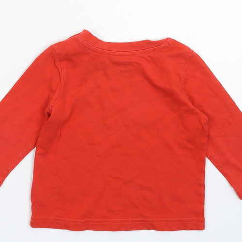 Gap Baby Red   Basic T-Shirt Size 9-12 Months