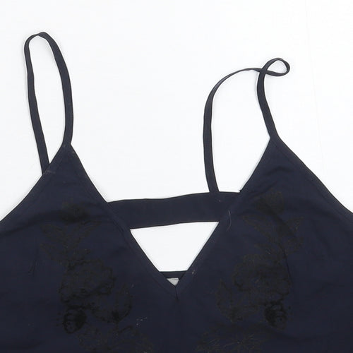 New Look Womens Blue   Basic Tank Size 8