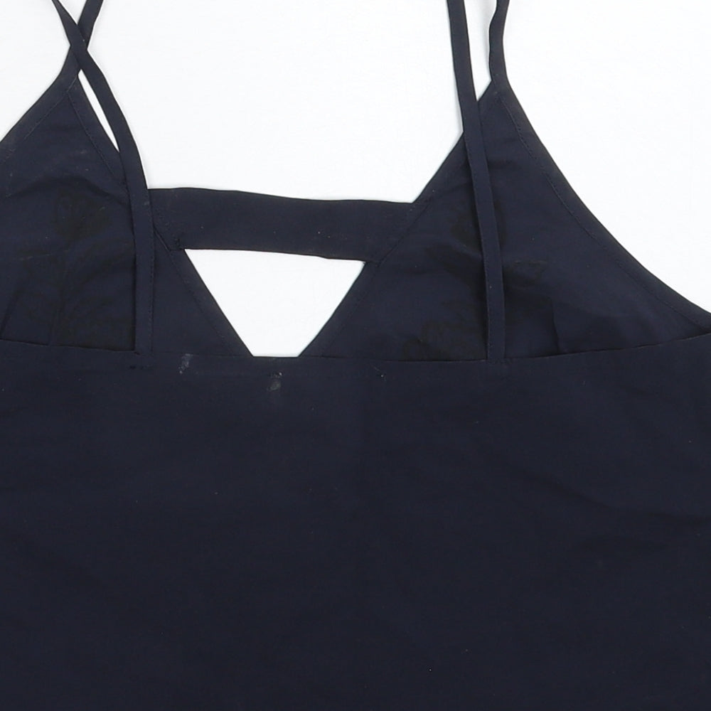 New Look Womens Blue   Basic Tank Size 8