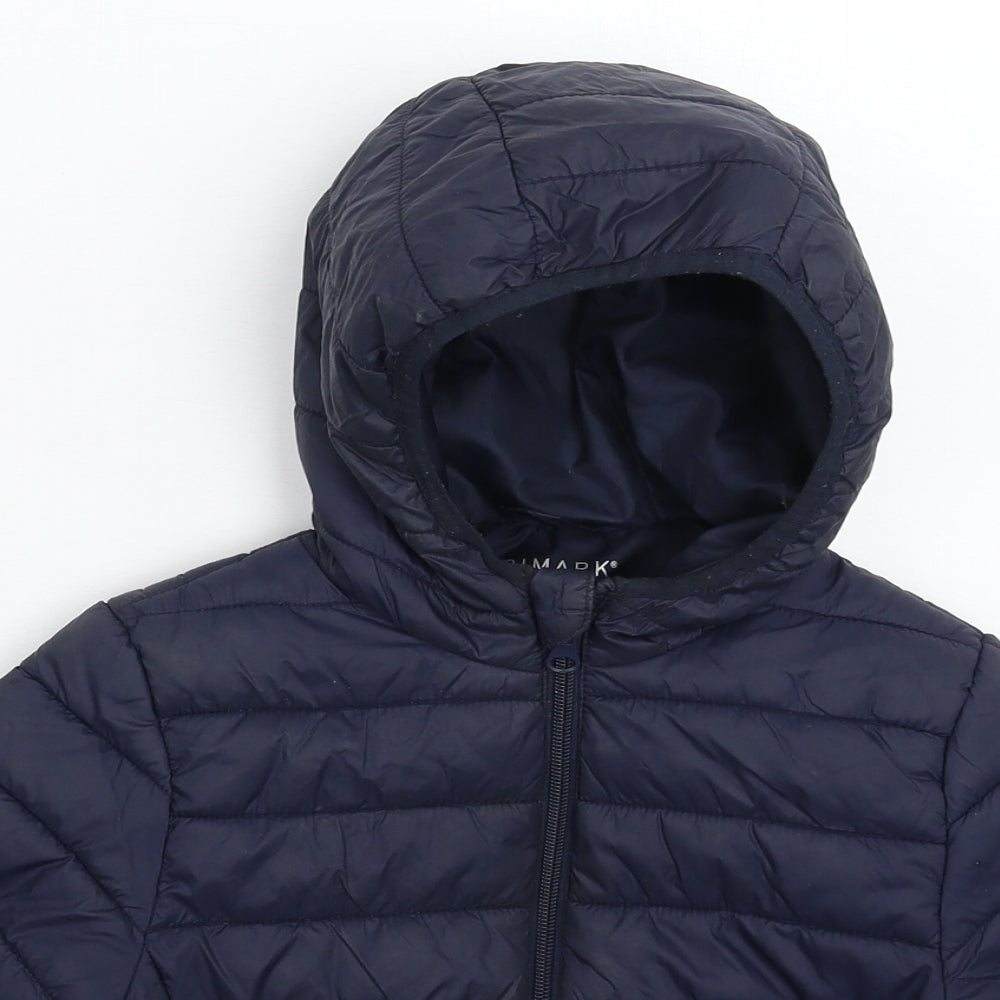 Primark Boys Blue   Puffer Jacket Jacket Size 4-5 Years