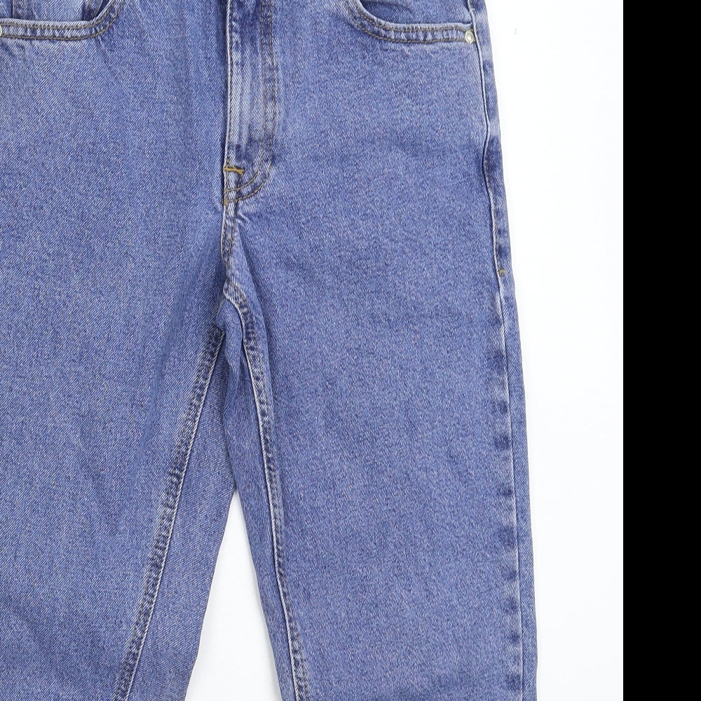 ASOS Womens Blue  Denim Boyfriend Jeans Size 28 in L25 in