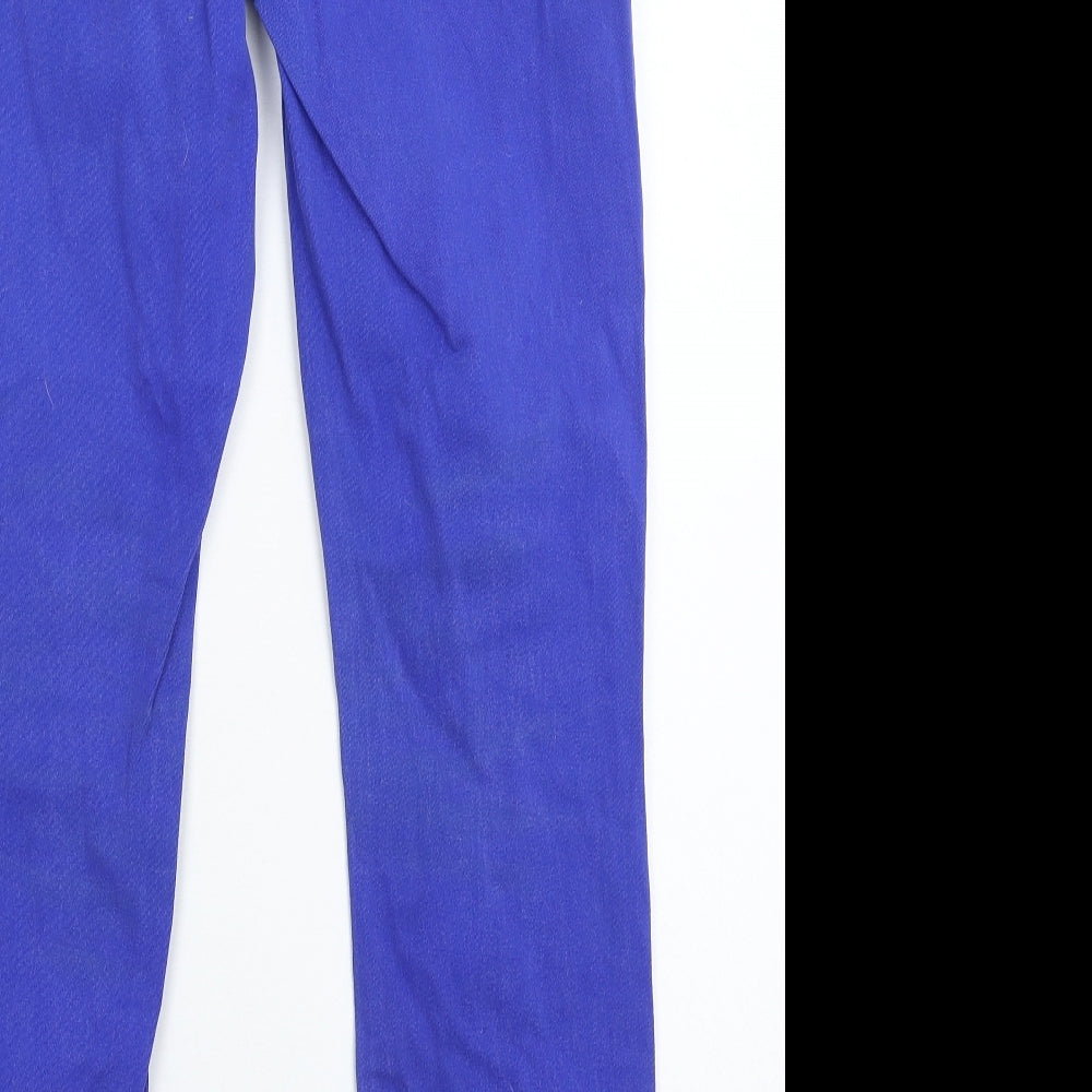 M&Co Womens Blue  Denim Skinny Jeans Size 12 L29 in