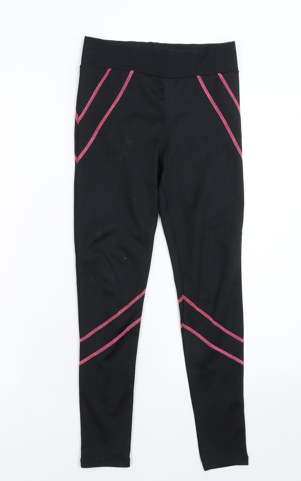 George Girls Black   Jegging Trousers Size 11-12 Years - Legging