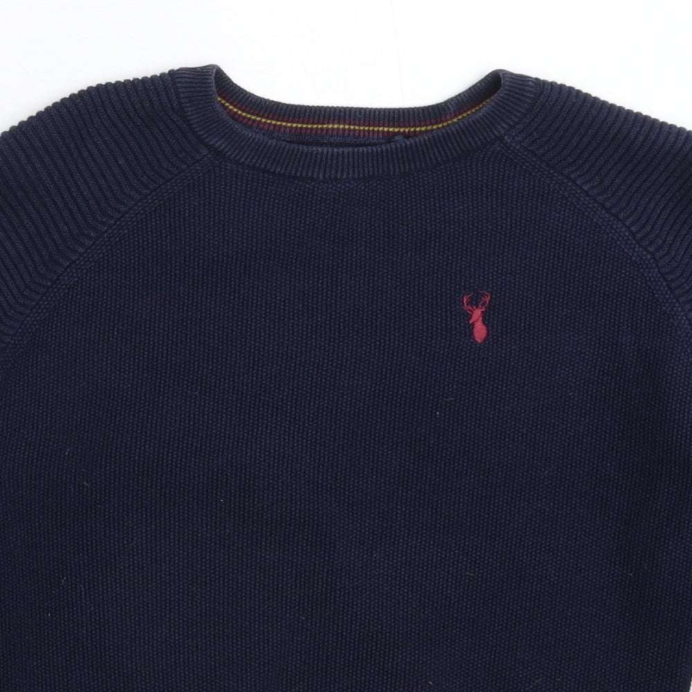 NEXT Boys Blue  Knit Pullover Jumper Size 12 Years