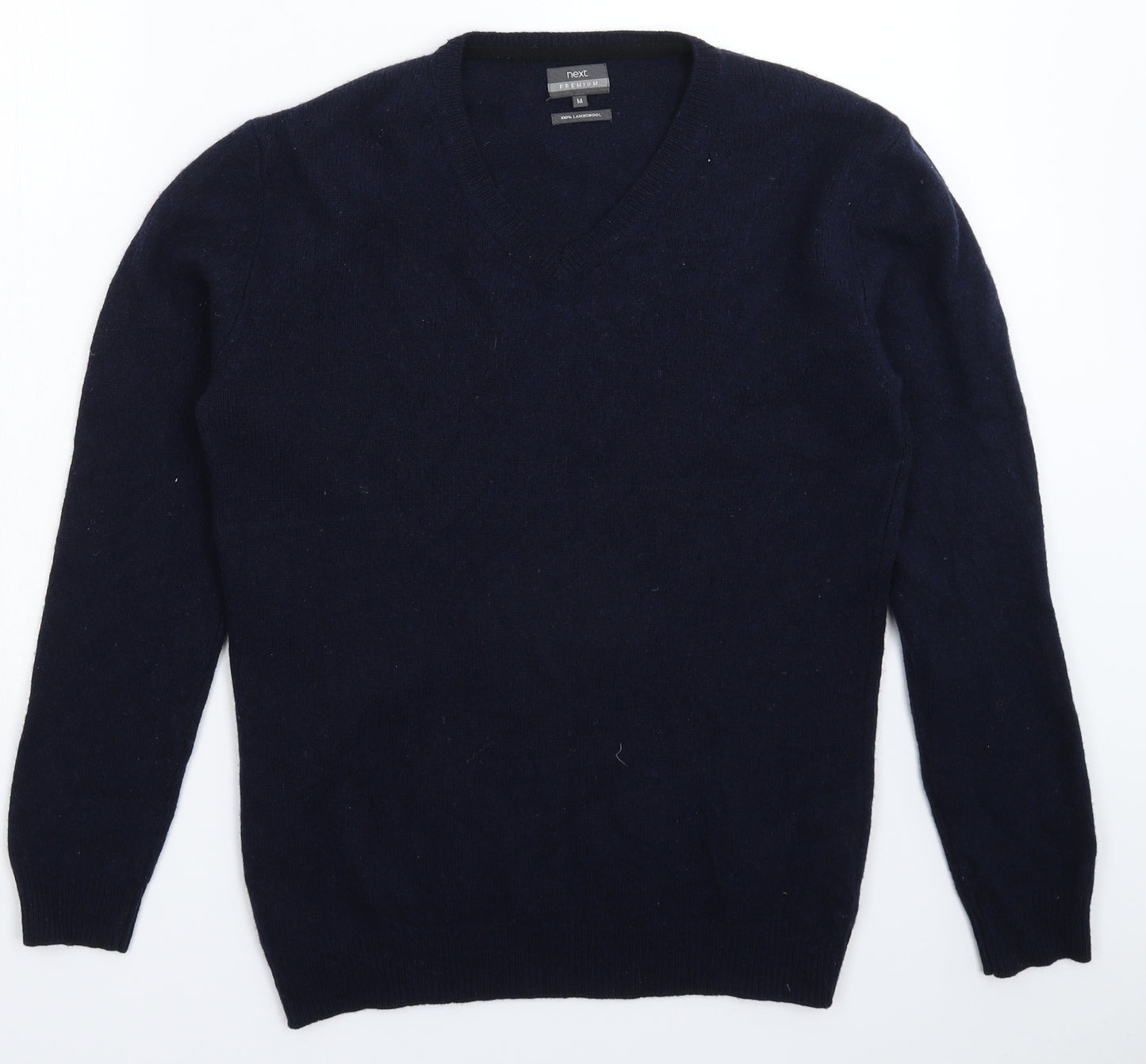 NEXT Mens Blue  Knit Pullover Jumper Size M