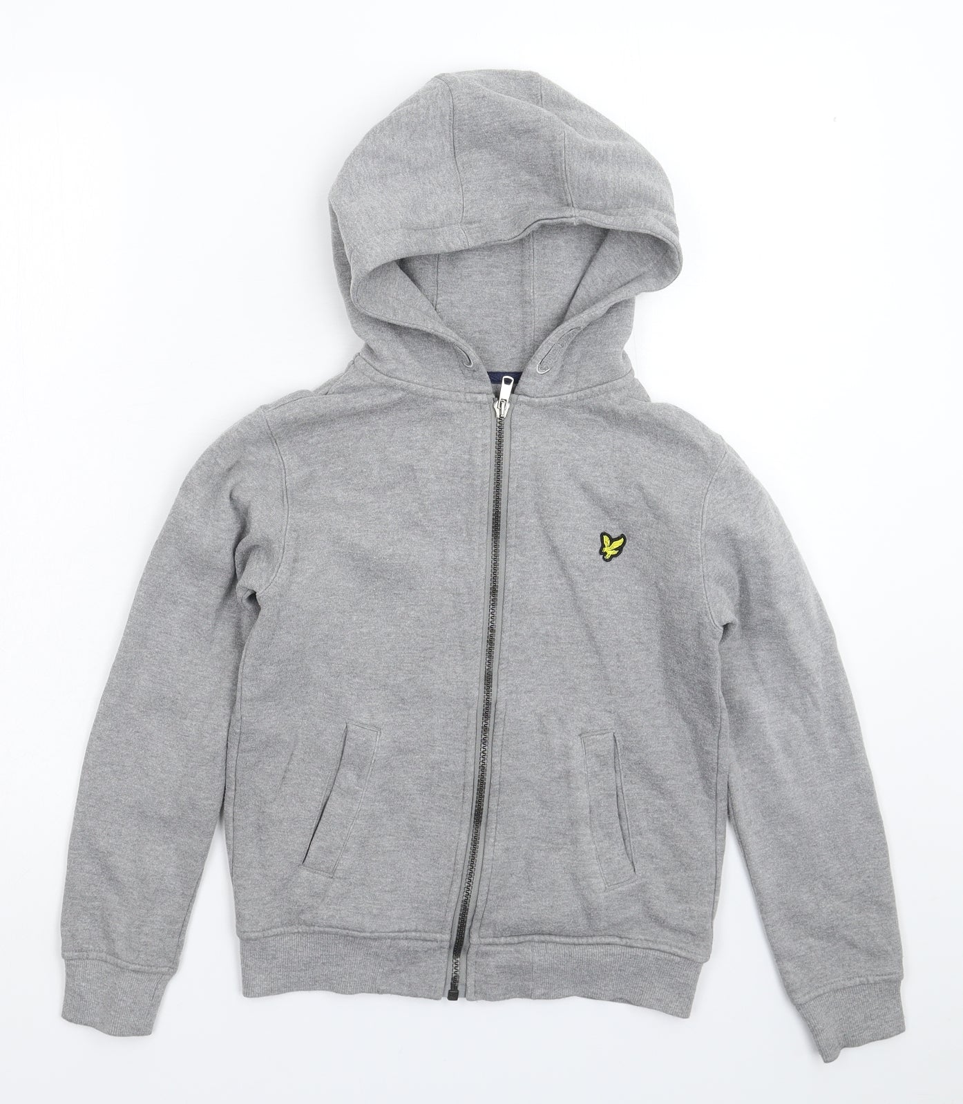 Lyle & Scott Boys Grey   Full Zip Hoodie Size 11-12 Years