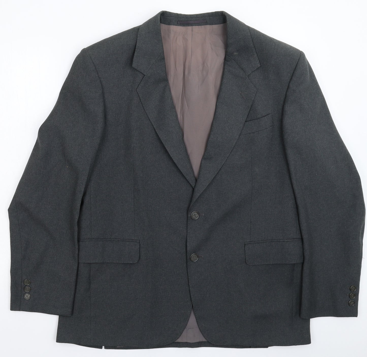 Varteks Mens Grey   Jacket Suit Jacket Size 42