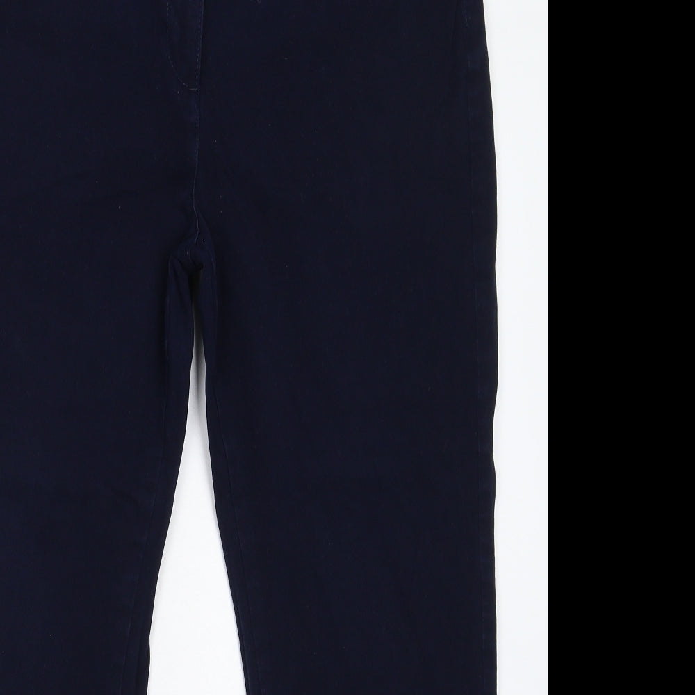 Marks and Spencer Womens Blue  Denim Straight Jeans Size 16 L26 in