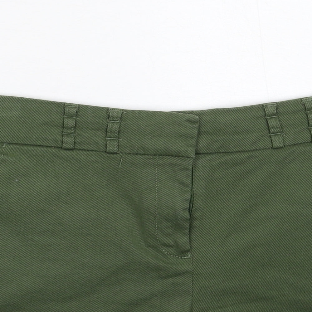 NEXT Womens Green   Hot Pants Shorts Size 6
