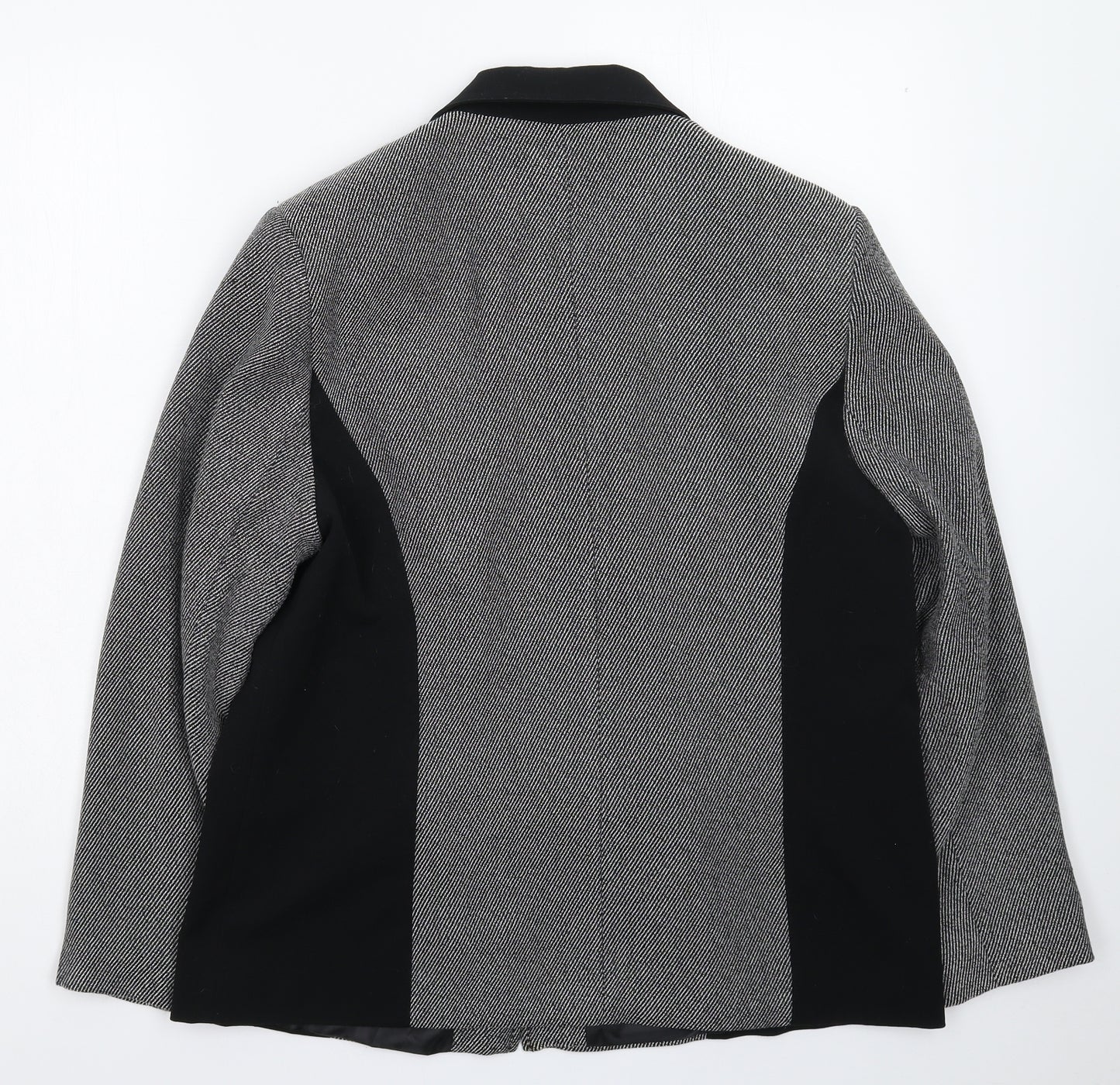 Oscar B Womens Grey   Jacket Blazer Size 18