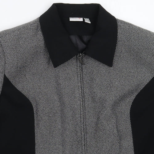 Oscar B Womens Grey   Jacket Blazer Size 18
