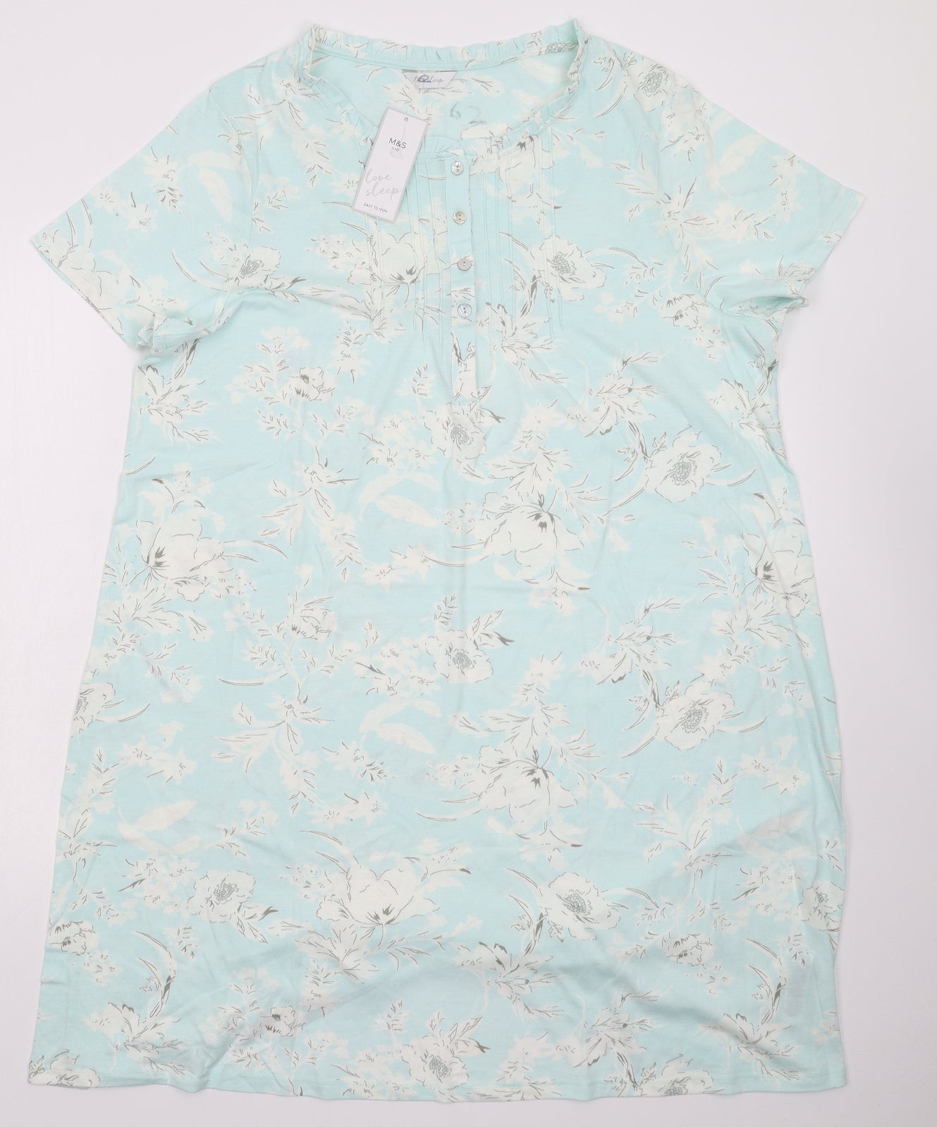Marks and Spencer Womens Green Floral  Cami Dress Size 18