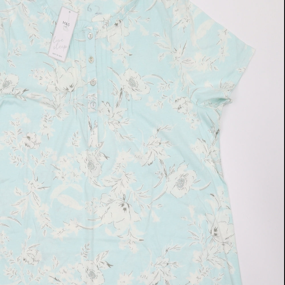 Marks and Spencer Womens Green Floral  Cami Dress Size 18
