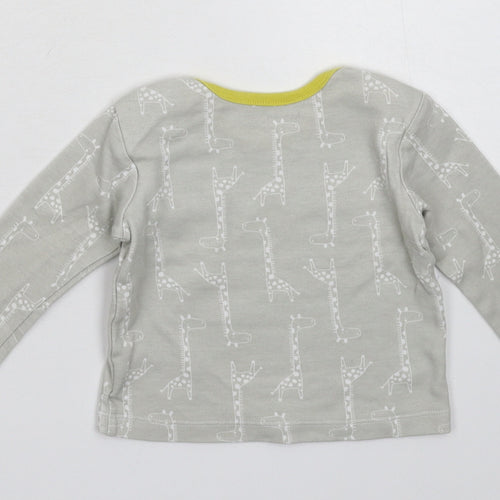 Homegrown Baby Grey   Basic T-Shirt Size 9-12 Months