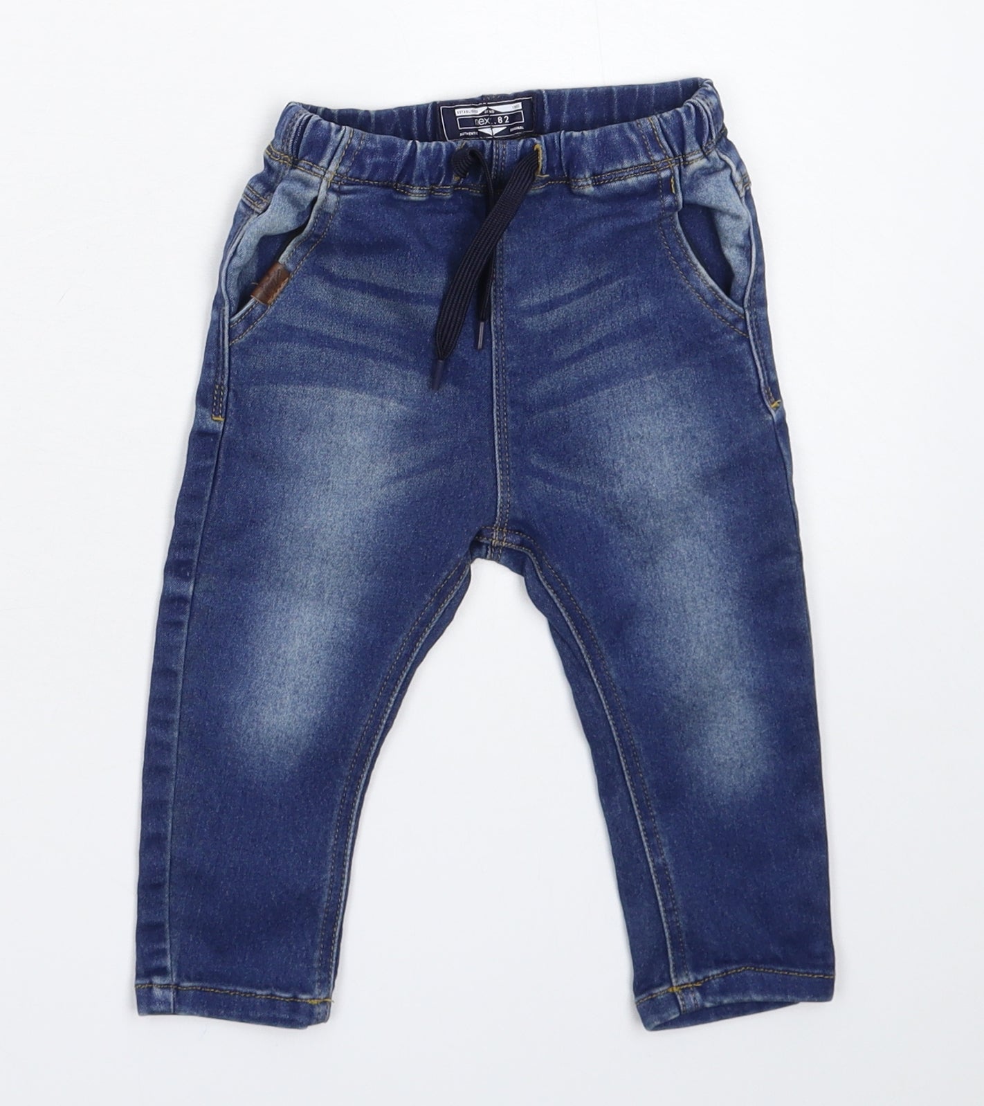 NEXT Baby Blue  Denim Snow Pants Jeans Size 9-12 Months