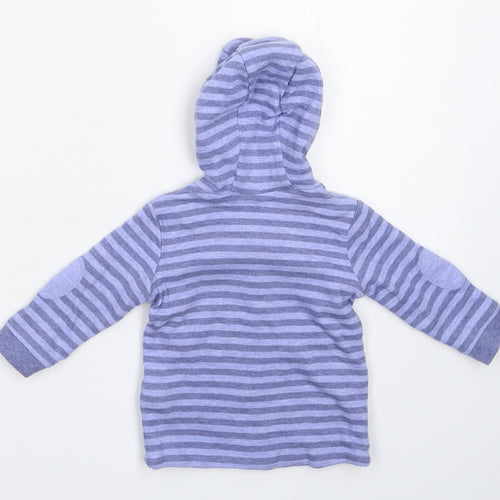 George Baby Blue Striped  Jacket  Size 3-6 Months