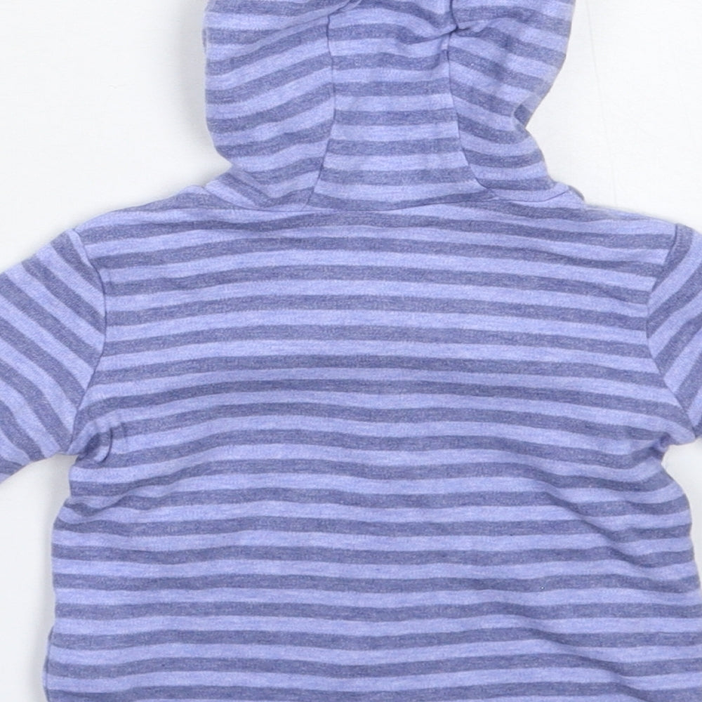 George Baby Blue Striped  Jacket  Size 3-6 Months